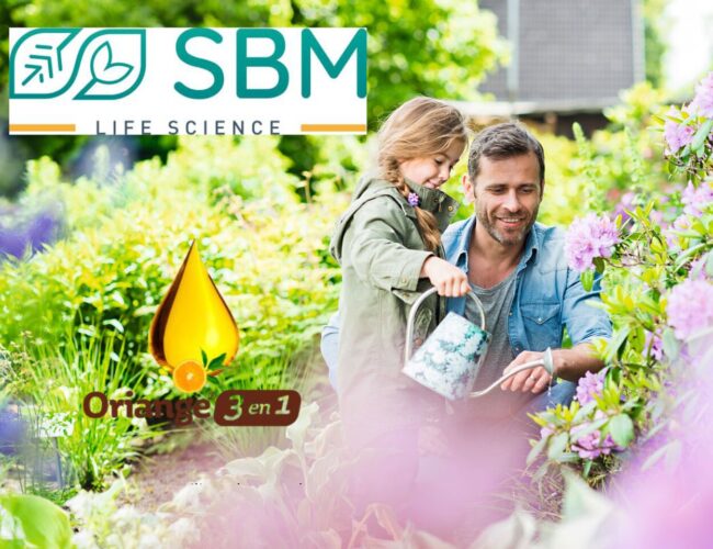 SBM poursuit sa révolution de l’offre biocontrôle** en 2021 avec ORIANGE® 3en1.