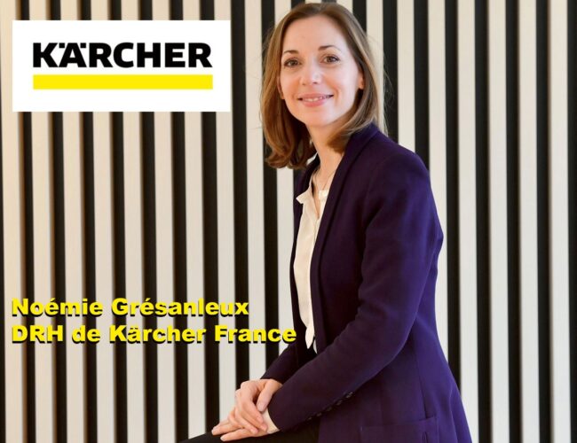 Kärcher France présente Noémie Grésanleux, sa nouvelle DRH !