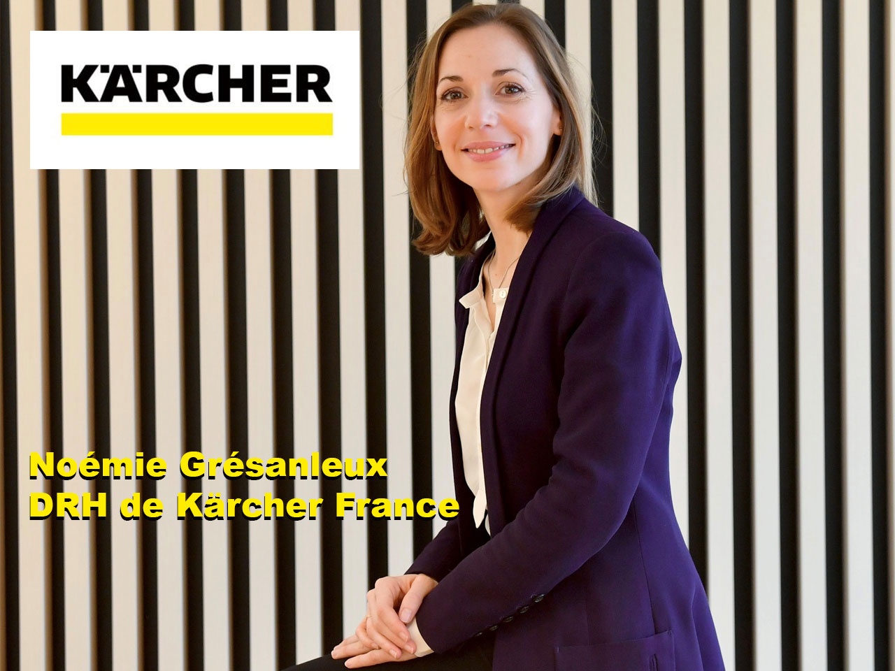 Kärcher France présente Noémie Grésanleux, sa nouvelle DRH !