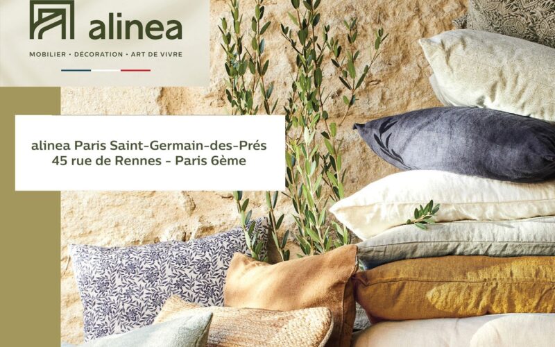 alinea, pour sa toute première boutique centre-ville a fait le choix de Paris 6ème !