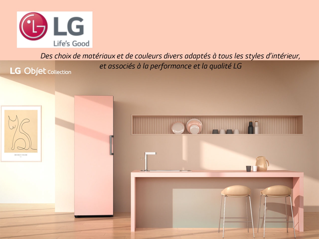 « LG OBJET COLLECTION » : personnalisations, esthétismes et fonctionnalités réunies