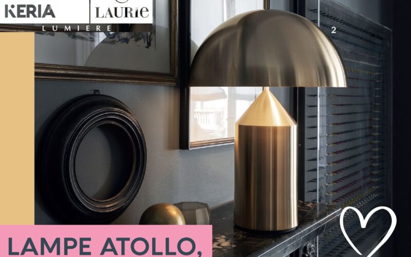 Keria – Laurie Lumière : le luminaire design iconique sans cesse renouvelé !