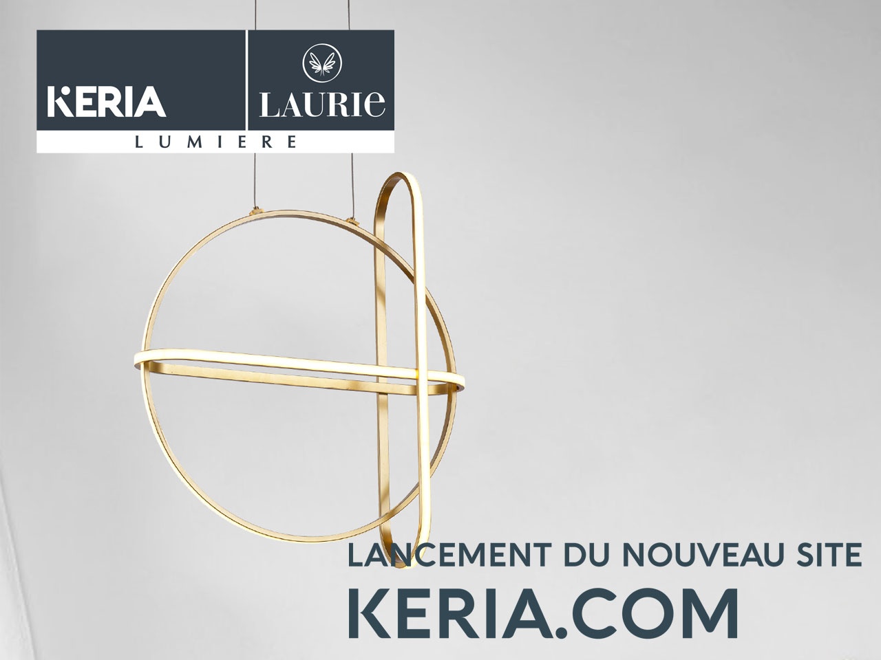 LAURIE LUMIERE s’invite sur le nouveau site KERIA pour une nouvelle expérience client phygitale