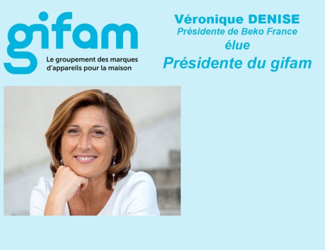 Le Gifam se félicite de l’élection de Véronique DENISE au poste de Présidente du Groupement.