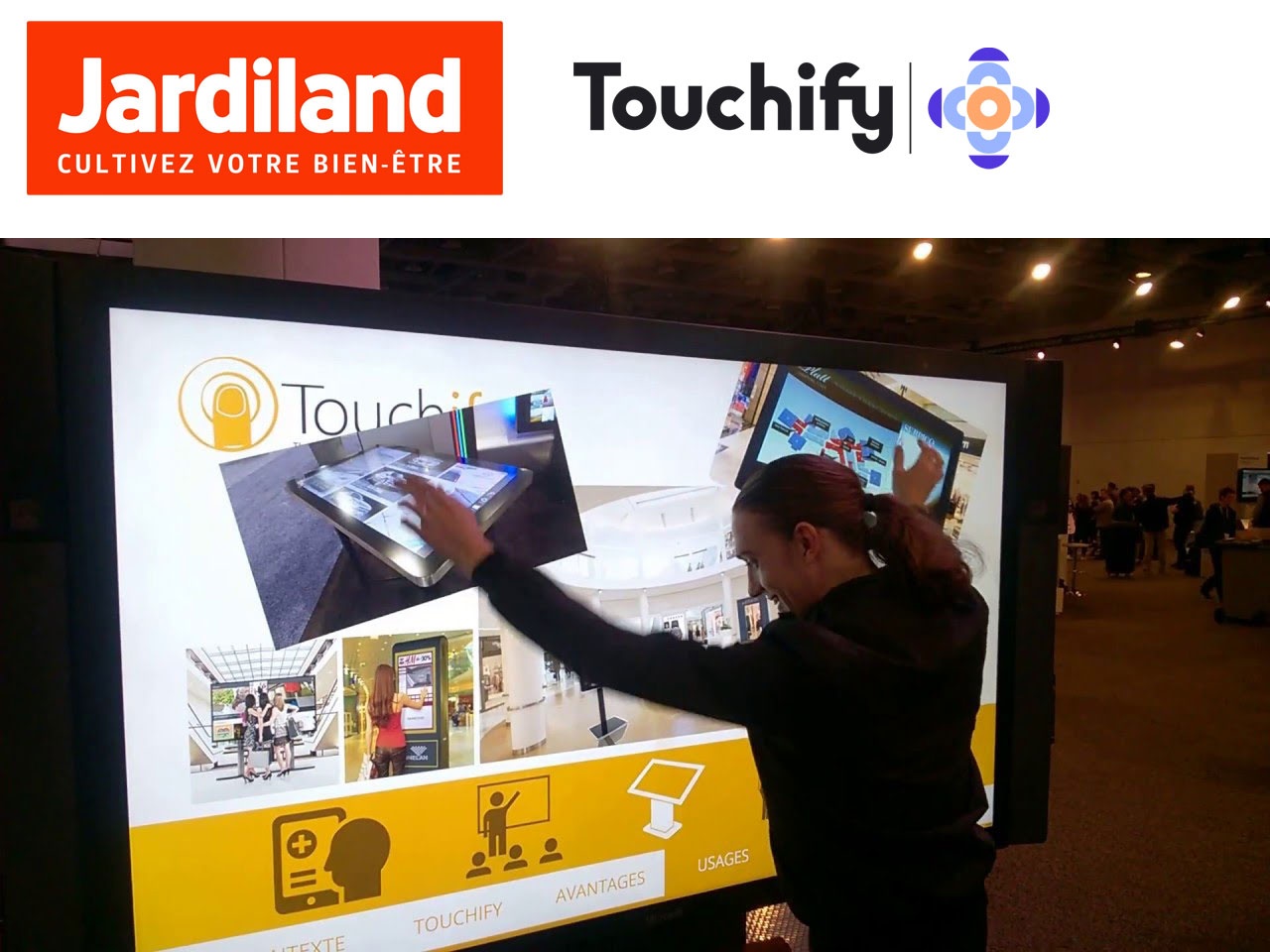 Jardiland innove et offre, grâce à Touchify, une expérience immersive à ses clients