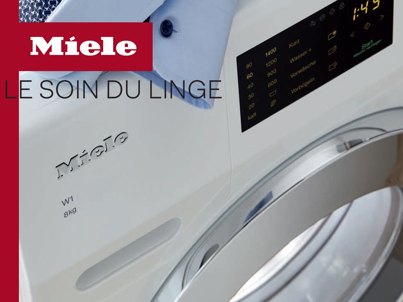 MIELE : focus sur le soin du linge, synonyme pour la marque