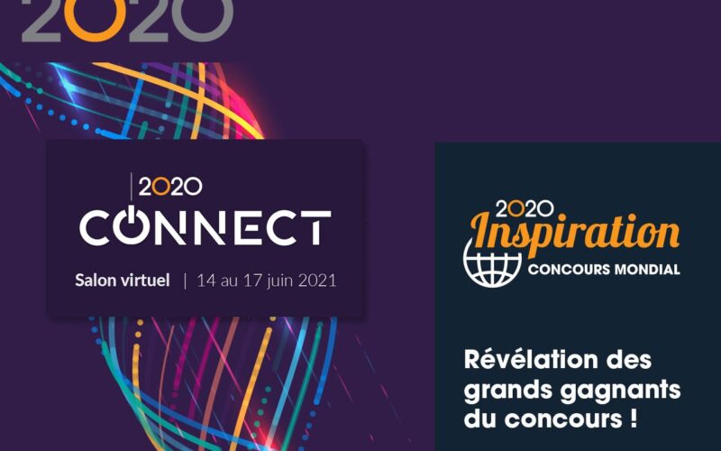 2020 s’exprime mondialement autour du 2020 Connect virtuel et son Concours Mondial Inspiration !