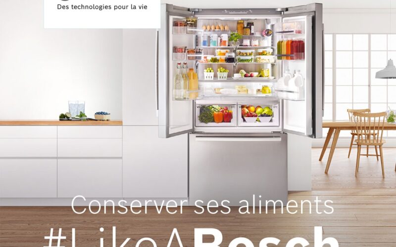 BOSCH : de nouveaux réfrigérateurs XXL