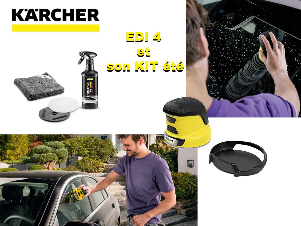 Dégivreur pare brise Karcher - Équipement auto