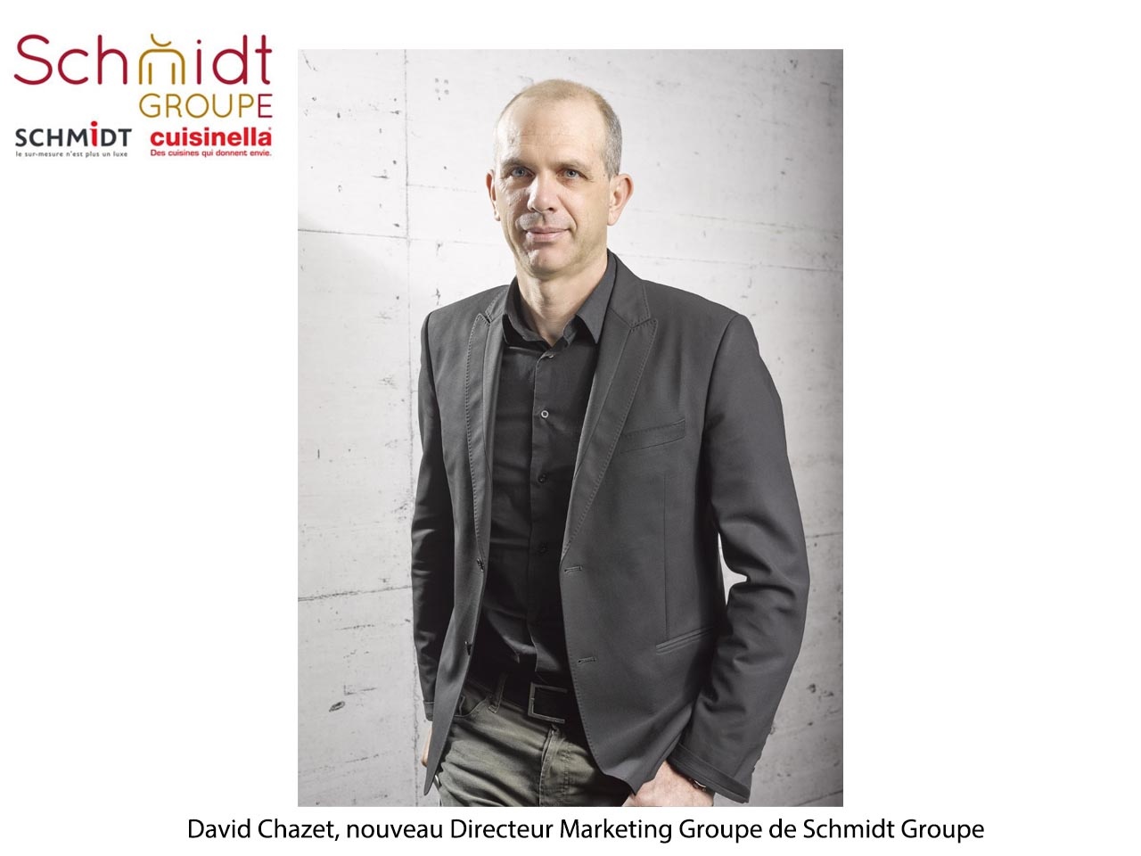 David Chazet nommé Directeur Marketing Groupe au sein de Schmidt Groupe
