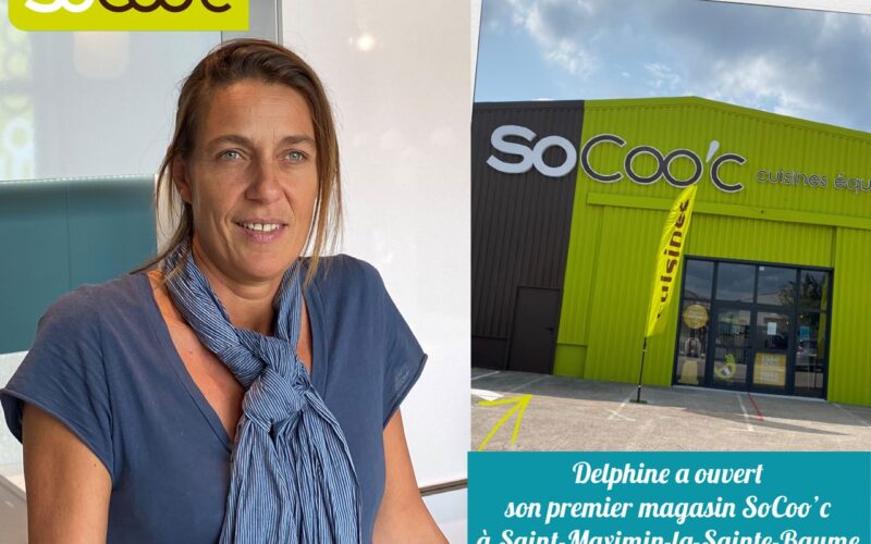 SOCOO’C présente Delphine, nouvelle franchisée à Saint-Maximin-la-Sainte-Baume 