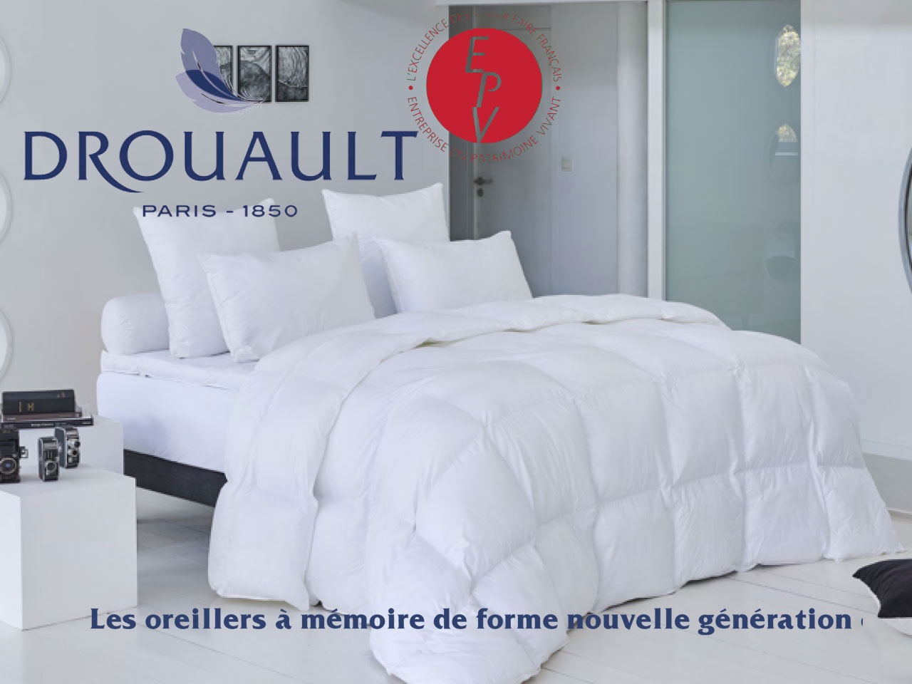 Maison Drouault : deux nouveaux oreillers innovants à mémoire de forme 