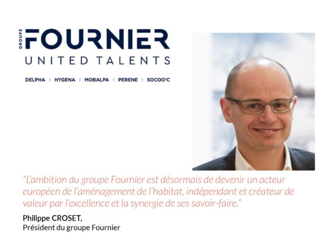 LE GROUPE FOURNIER AFFIRME SES AMBITIONS DÉVOILE UNE NOUVELLE & IDENTITÉ
