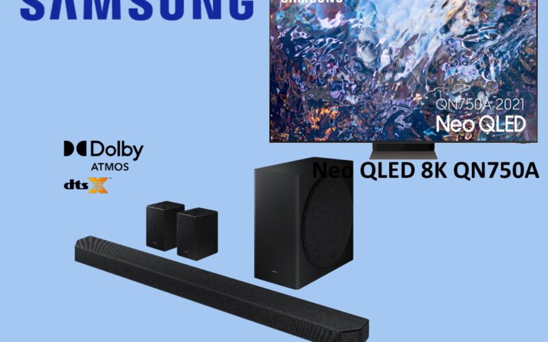 Samsung lance le Neo QLED 8K QN750A, et complète ses barres de son premium Q-Series 2021
