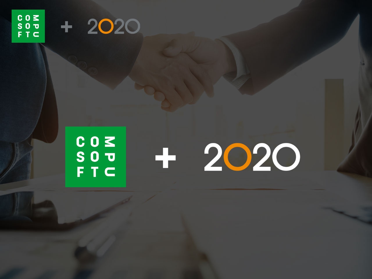 Compusoft et 2020 finalisent leur fusion pour créer un nouveau groupe leader mondial !