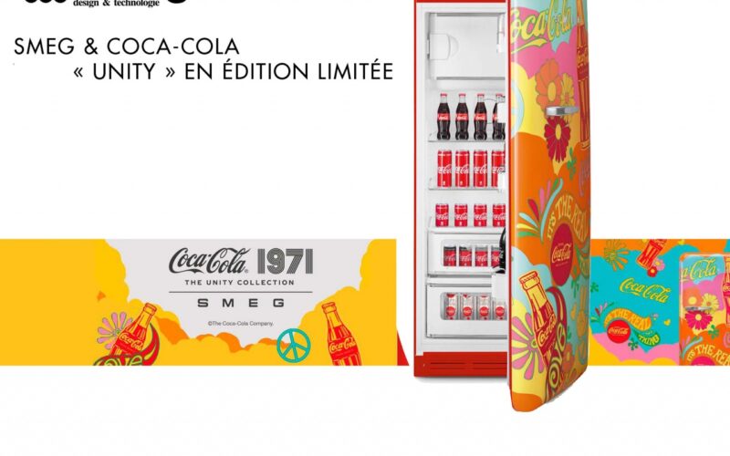 SMEG & COCA-COLA LANCENT LE RÉFRIGÉRATEUR « UNITY » EN ÉDITION LIMITÉE