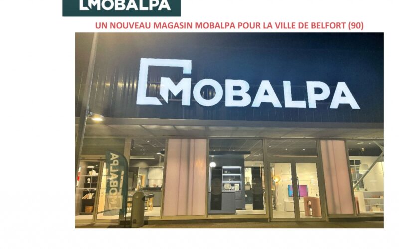 UN NOUVEAU MAGASIN MOBALPA POUR LA VILLE DE BELFORT (90)