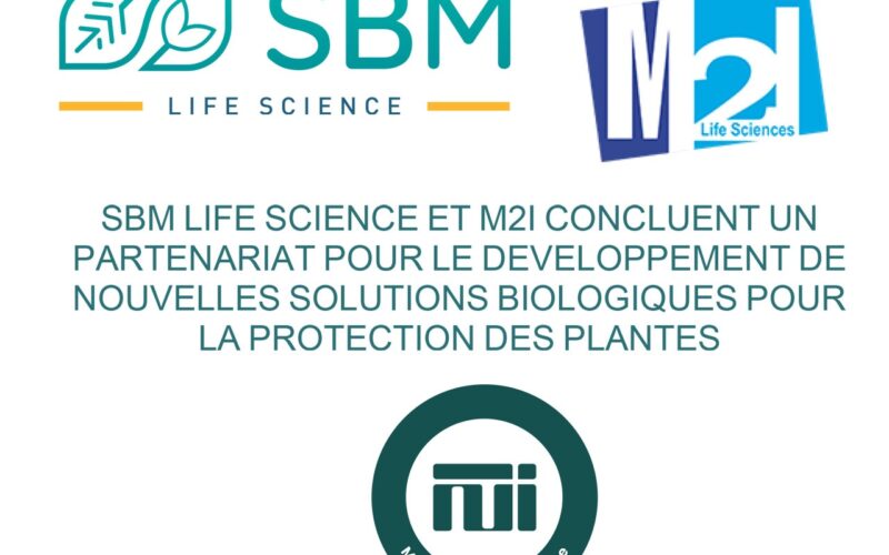 SBM LIFE SCIENCE ET M2I CONCLUENT UN PARTENARIAT