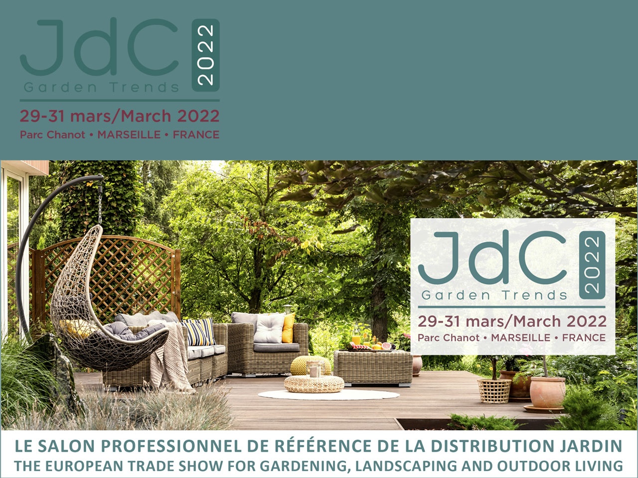 Les JdC Garden Trends annoncent leur retour du 29 au 31 mars 2022 à Marseille