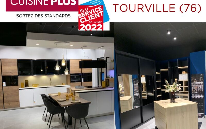 CUISINE PLUS OUVRE SES PORTES À TOURVILLE (76) AVEC UNE NOUVELLE FRANCHISE