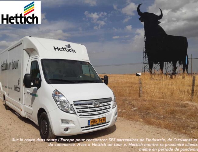 Le roadshow « Hettich on tour » continuera de sillonner les routes de toute l’Europe en 2022