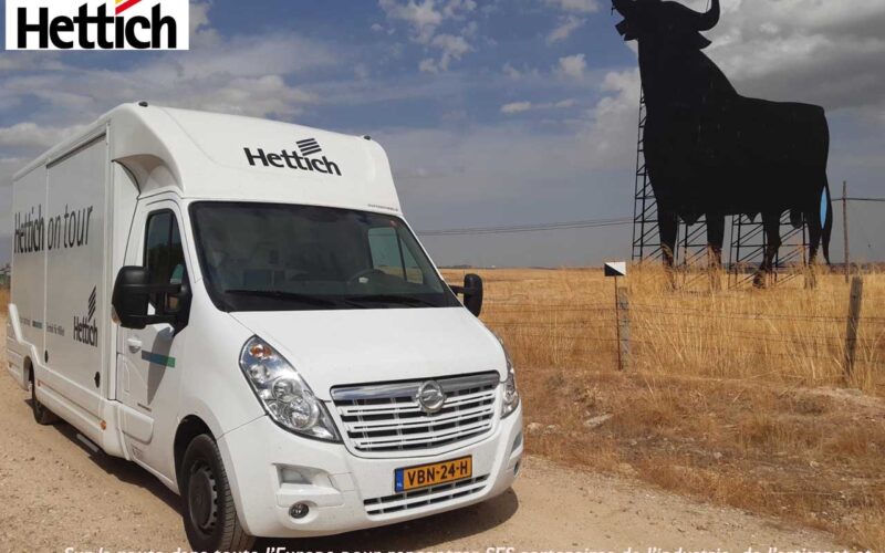 Le roadshow « Hettich on tour » continuera de sillonner les routes de toute l’Europe en 2022