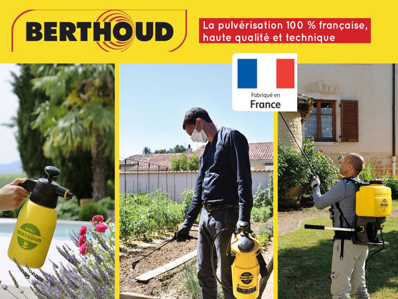 BERTHOUD La pulvérisation 100 % française, haute qualité et technique