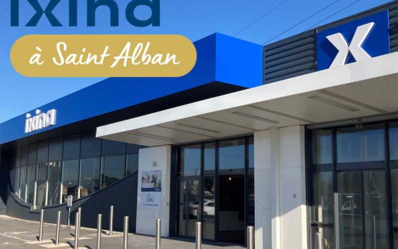 LES CUISINES IXINA S’INSTALLENT à Saint Alban