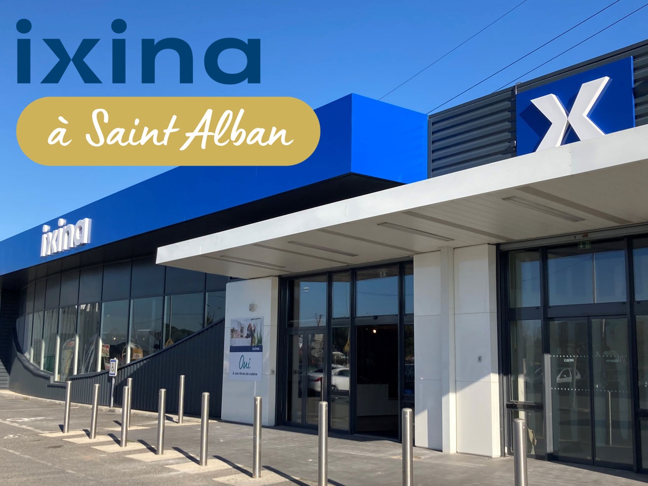 LES CUISINES IXINA S’INSTALLENT à Saint Alban