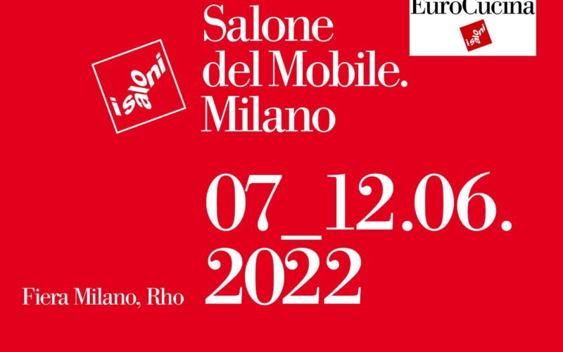 La 60e édition du Salone del Mobile.Milano se déroulera du 7 au 12 juin 2022