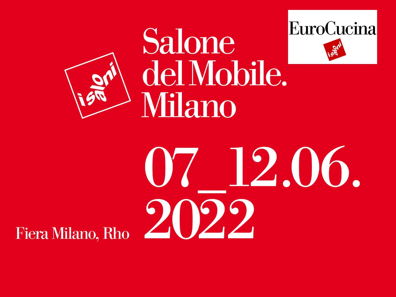 La 60e édition du Salone del Mobile.Milano se déroulera du 7 au 12 juin 2022