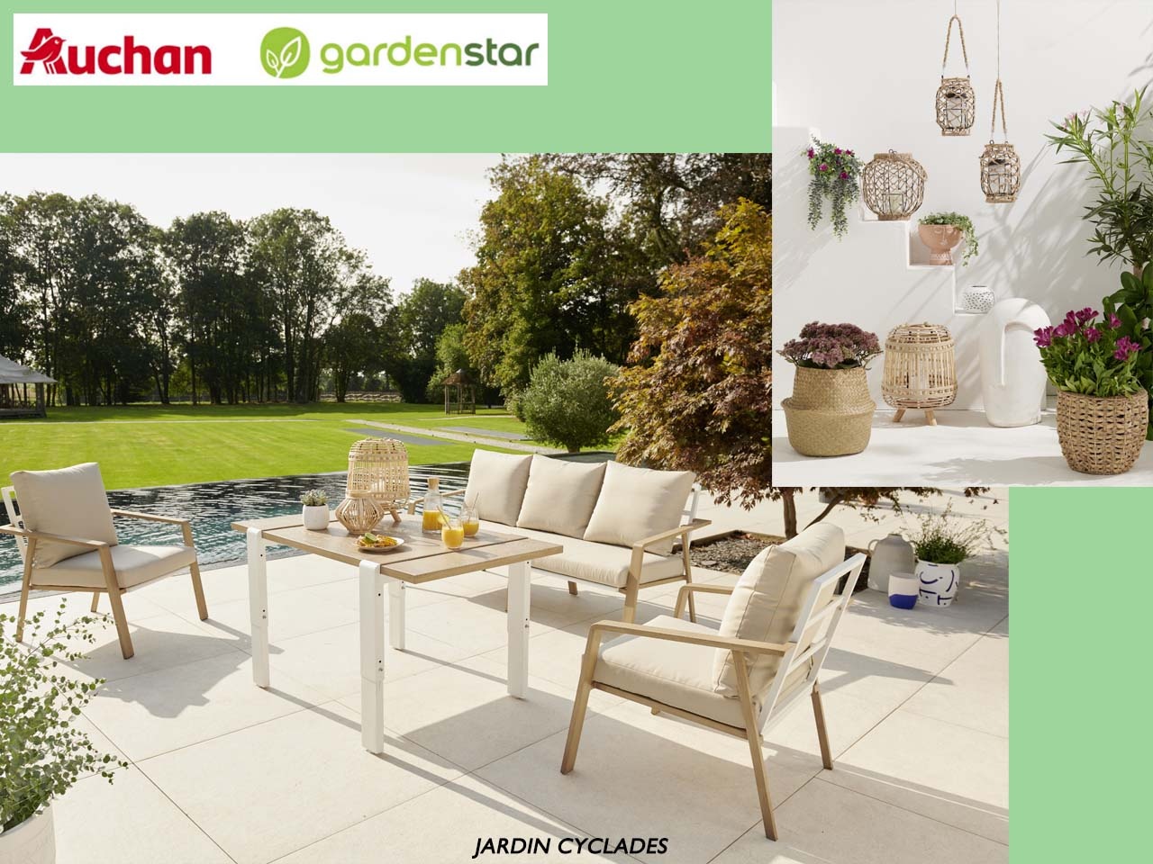 Gardenstar by Auchan présente sa collection Printemps-Été