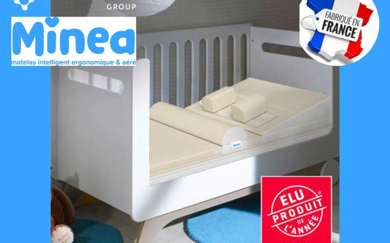 Senso Pur présente Minea bébé, un matelas évolutif, Élu Produit de l’Année 2022 !