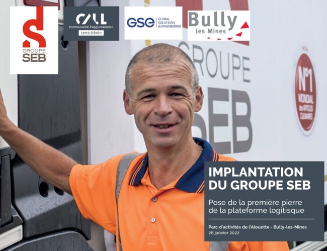 Le Groupe SEB a posé la première pierre de sa future plateforme logistique européenne !