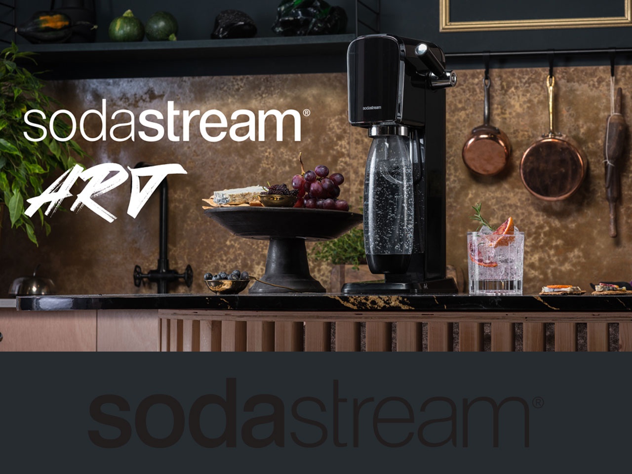 SODASTREAM DÉVOILE SA NOUVELLE MACHINE « ART »