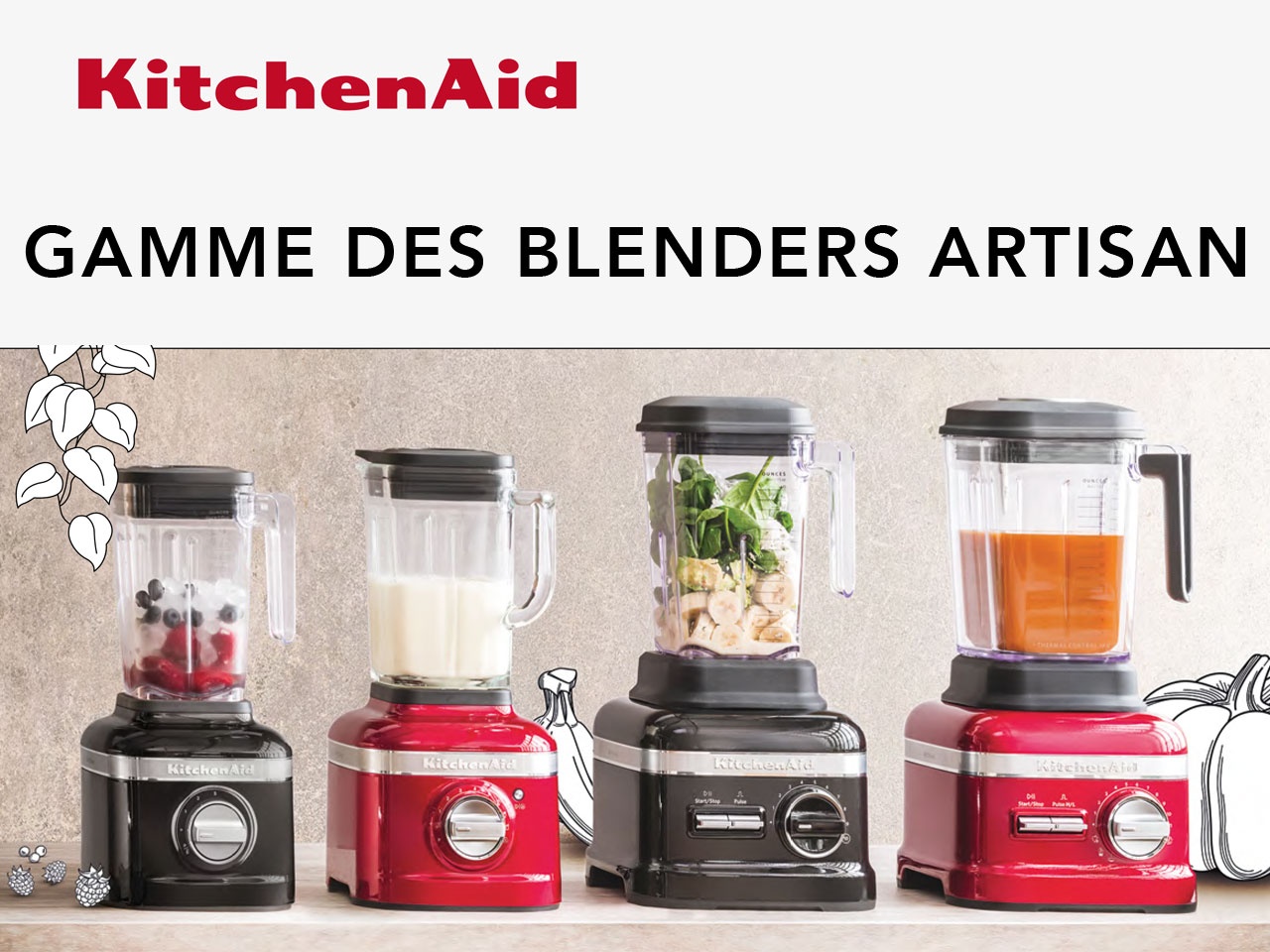 KitchenAid : Nouveau blender Artisan K150