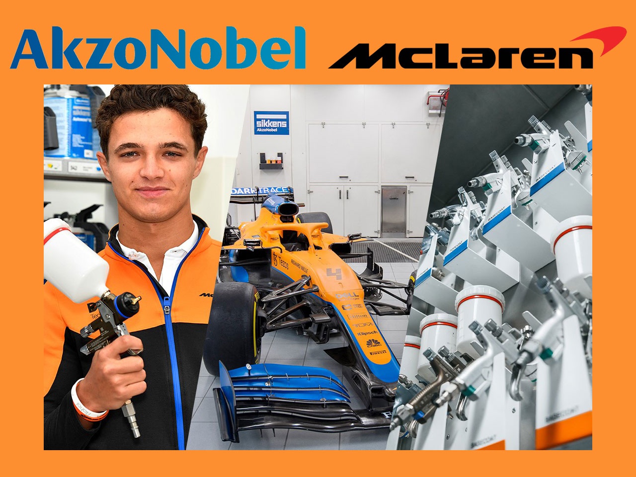 AkzoNobel et l’écurie McLaren Racing prolongent et élargissent leur partenariat historique