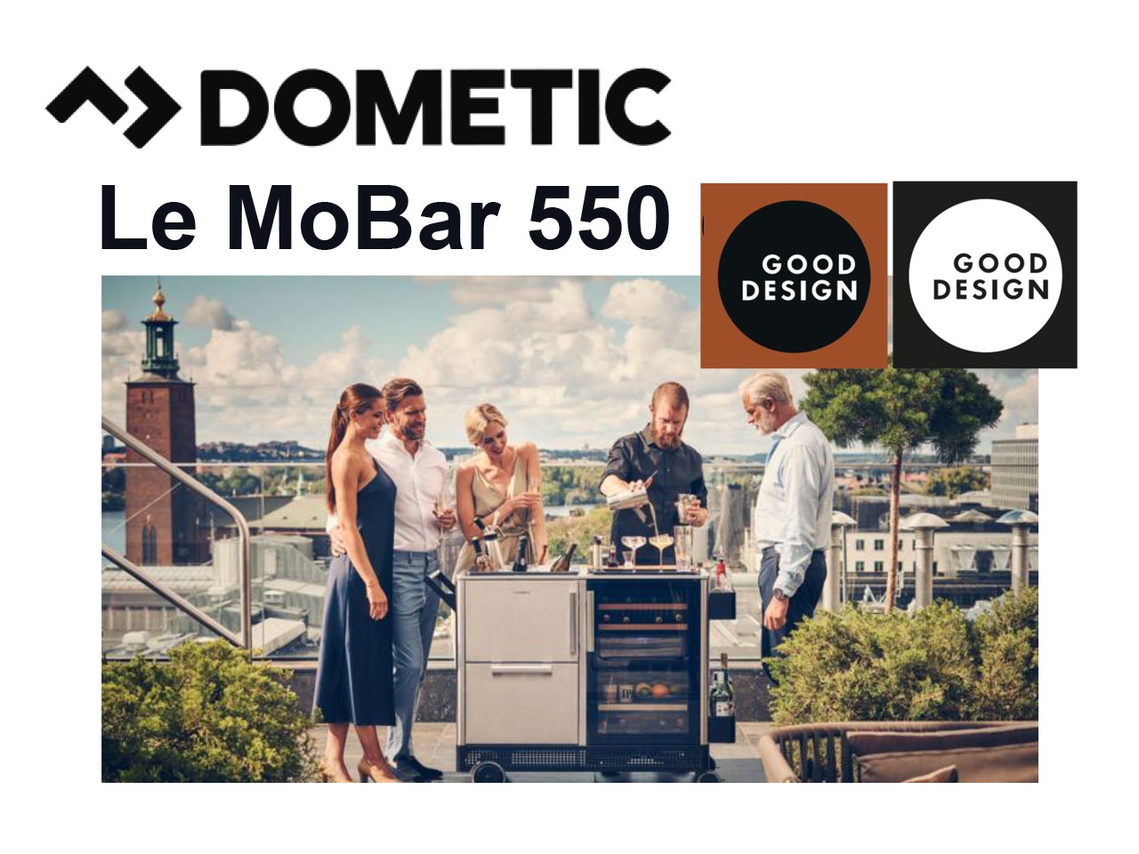 Le MoBar 550 de Dometic reçoit le prestigieux prix GOOD DESIGN 2021