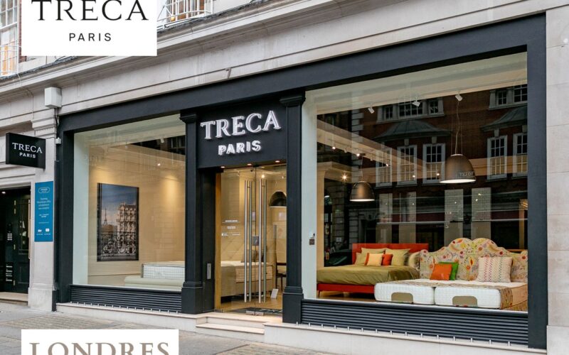 TRECA Paris ou L’ART DE DORMIR « À LA FRANÇAISE »,  S’INSTALLE À LONDRES