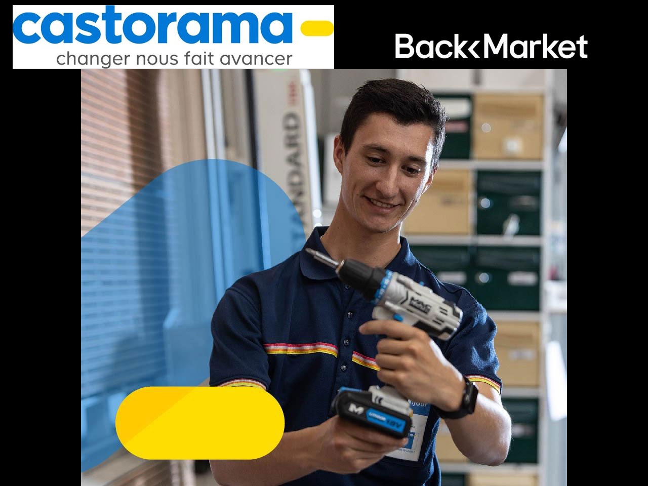 Castorama s’associe avec Back Market 
