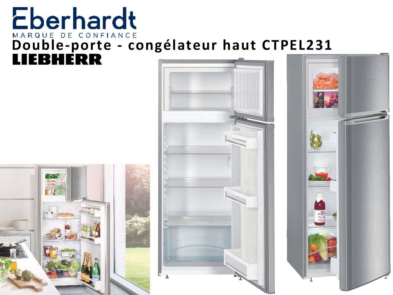 Eberhardt avec : LIEBHERR, FALMEC et ASKO, proposent des solutions adaptées aux petites cuisines