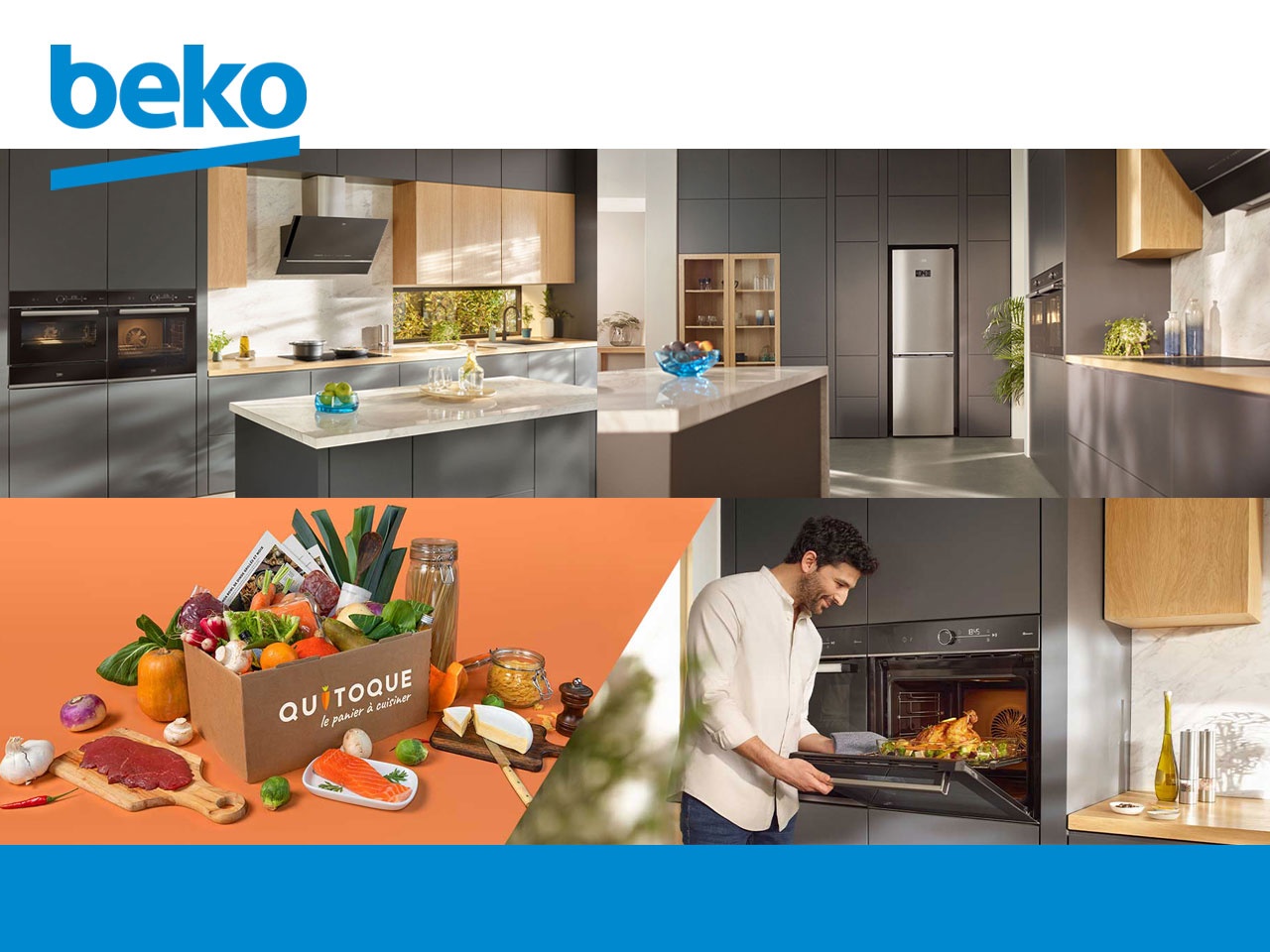 Beko repart en campagne pour sa nouvelle gamme encastrable