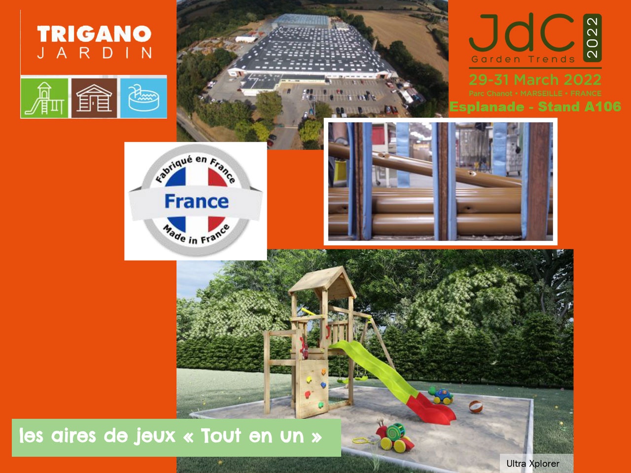 Trigano Jardin lance des aires de jeux « Tout en Un » conçues pour durer.