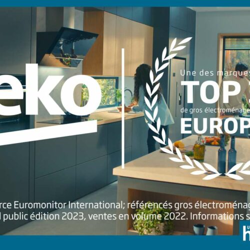 Beko accroît sa présence à la télévision avec sa gamme encastrable