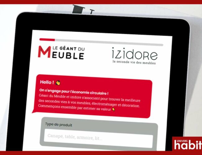 Le groupe Sagam déploie l’ « estimateur de seconde vie » d’izidore dans ses magasins Le Géant du Meuble