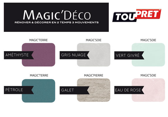 La collection Magic’Déco 2014