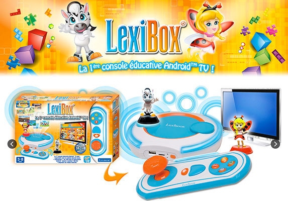 Lexibook lance la 1ere console éducative