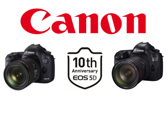 Canon célèbre les 10 ans de la Série des EOS 5D