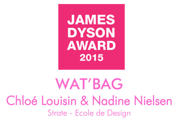 WAT’BAG, lauréat national du James Dyson Award