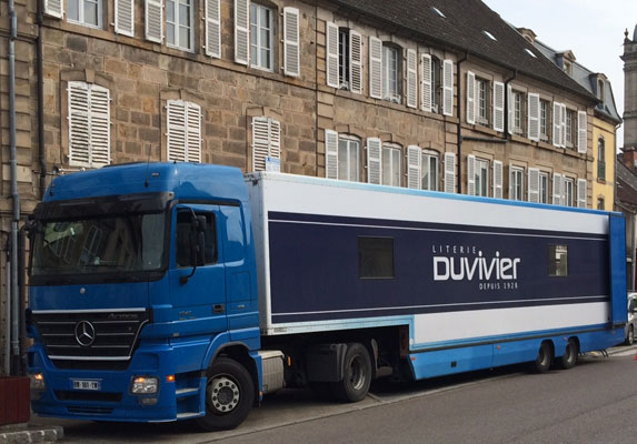 Duvivier  va à la rencontre de ses clients